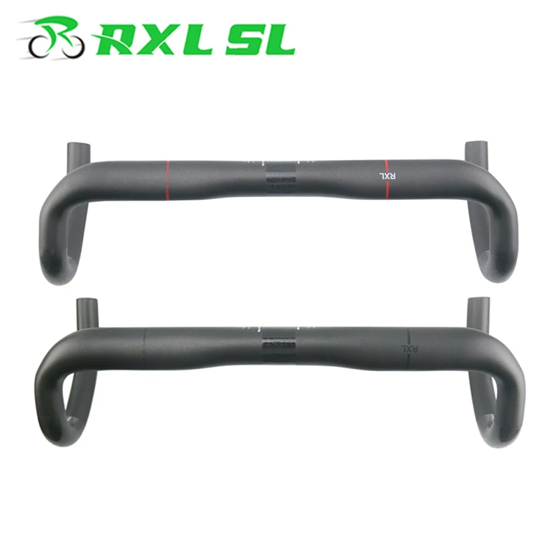 

RXL SL Carbon Handlebars for Road Bike Internal Routing Handlebars 31.8mm Bicycle Drop Bars Aero Handlebar UD Matte 400/420/440