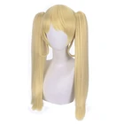 Cos подарок аниме Danganronpa Trigger Happy Havoc Сайонджи Hiyoko парик светильник золотых волос Косплэй парик роль играют волос синтетические волосы 50 см