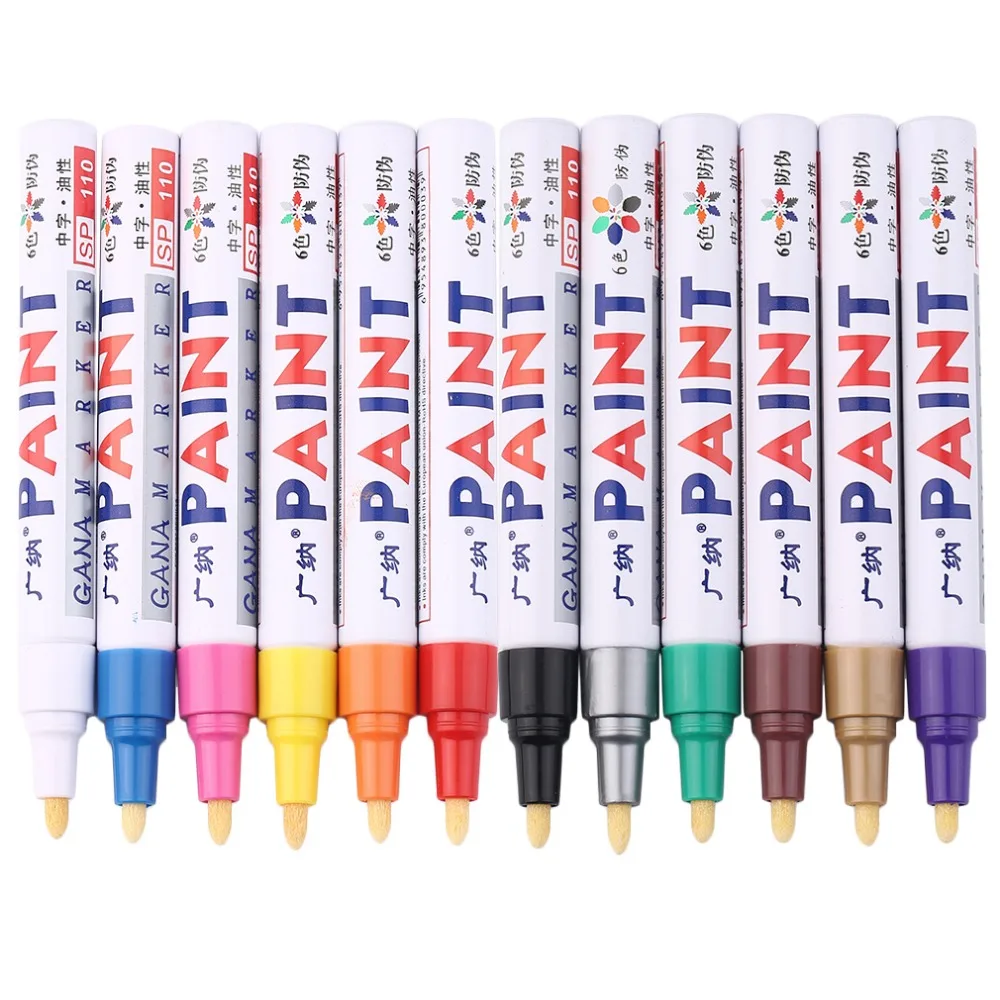 12 шт./компл. несмываемые маркеры для рисования Зебра mildliner Pen гелевая ручка kawaii