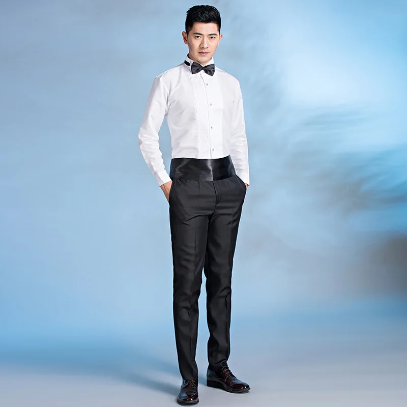 

Studio high end men's dress suit shirt pants evening performance dress oversize trousers Chorus