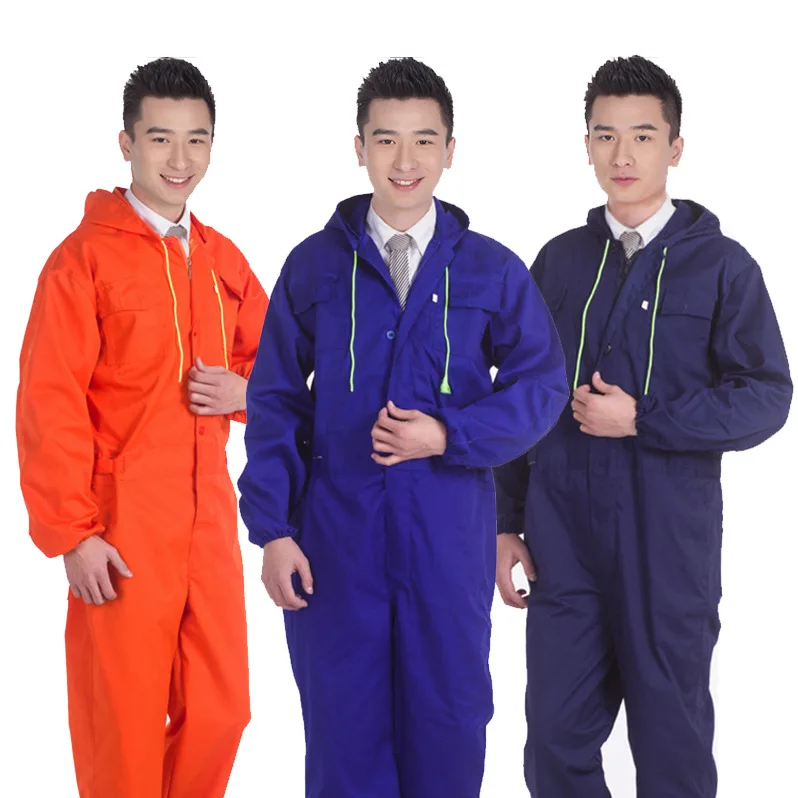 Рабочий комбинезон с капюшоном пылезащитный распылитель краски Мужская рабочая