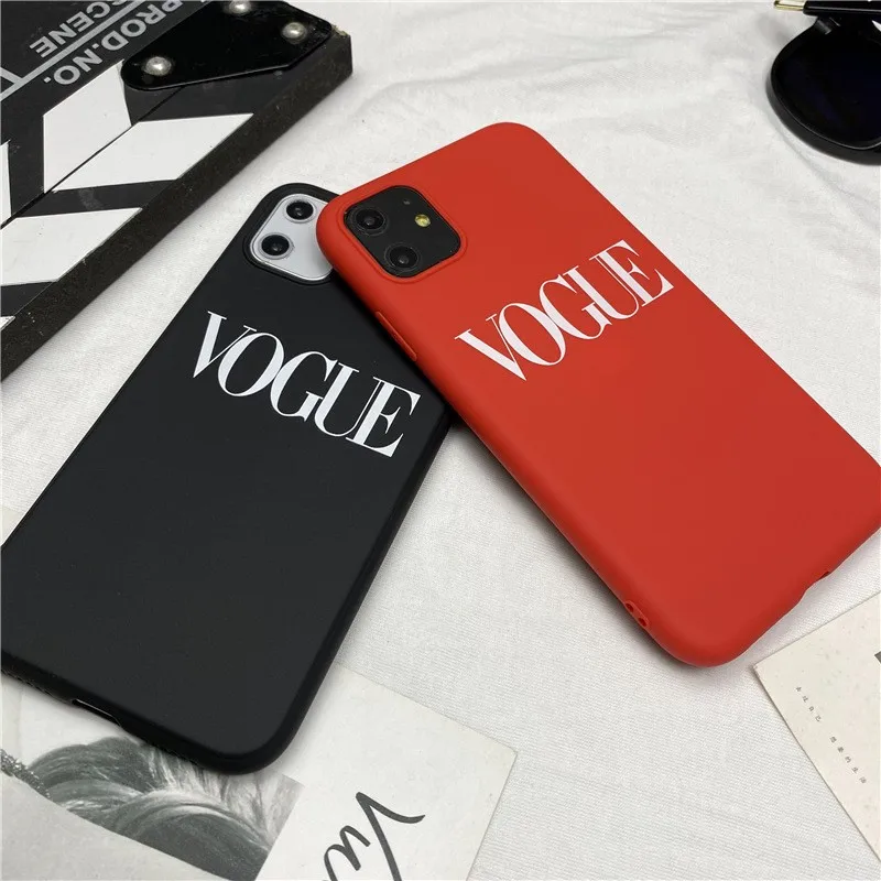 Модный журнал мягкий чехол для iphone 11 pro x xs max xr 8 7 6 6s plus SE 2 силиконовый телефона vogue