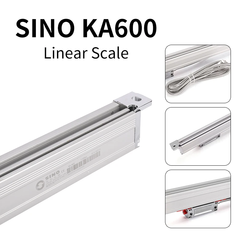 Линейная шкала SINO KA600 1100 мм 5 микрон TTL коэффициент 0 005 цифровая индикация для