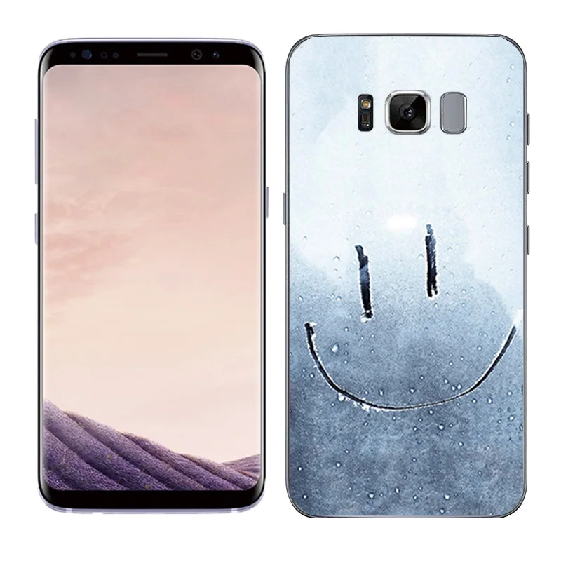 Чехол для телефона Samsung Galaxy S8 G950 G950F G9500 SM-G9500 мягкий силиконовый чехол из ТПУ с