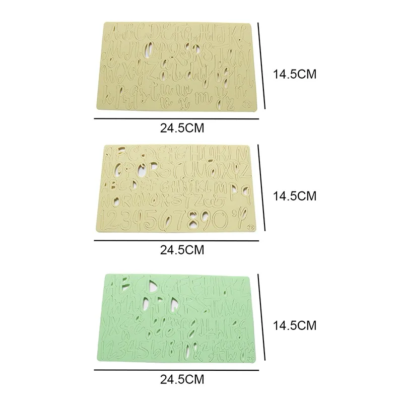 Новый торт инструмент арабский капитал/алфавитном порядке тисненый номер резная