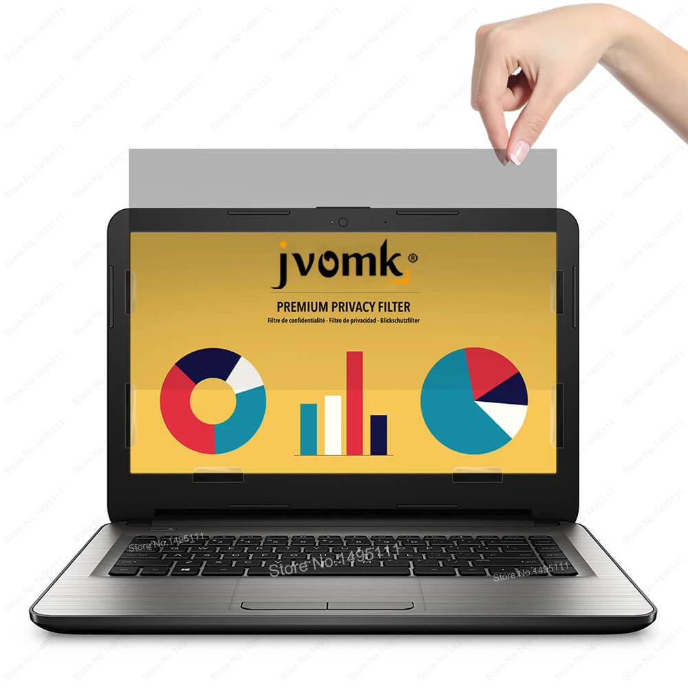 12,5 дюймов(277 мм* 156 мм) Фильтр конфиденциальности Анти шпионские экраны Защитная пленка для 16:9 ноутбука