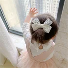 1 шт. Белая Кружевная повязка на голову принцессы летние весенние детские головные уборы для маленьких девочек заколки для волос с бантом милые детские аксессуары