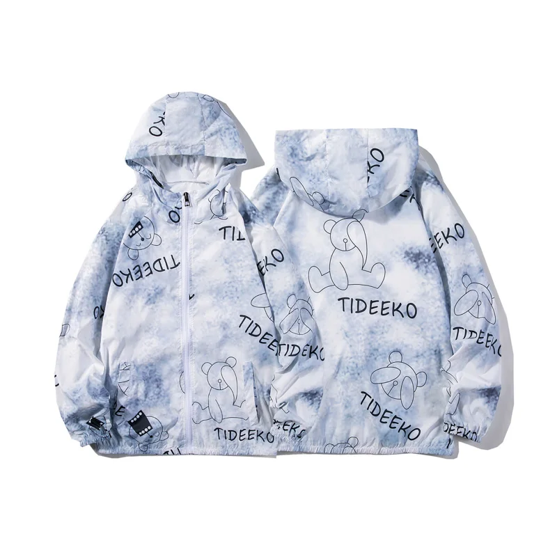 Солнцезащитное пальто для влюбленных мужчин и женщин Новинка лета 2021