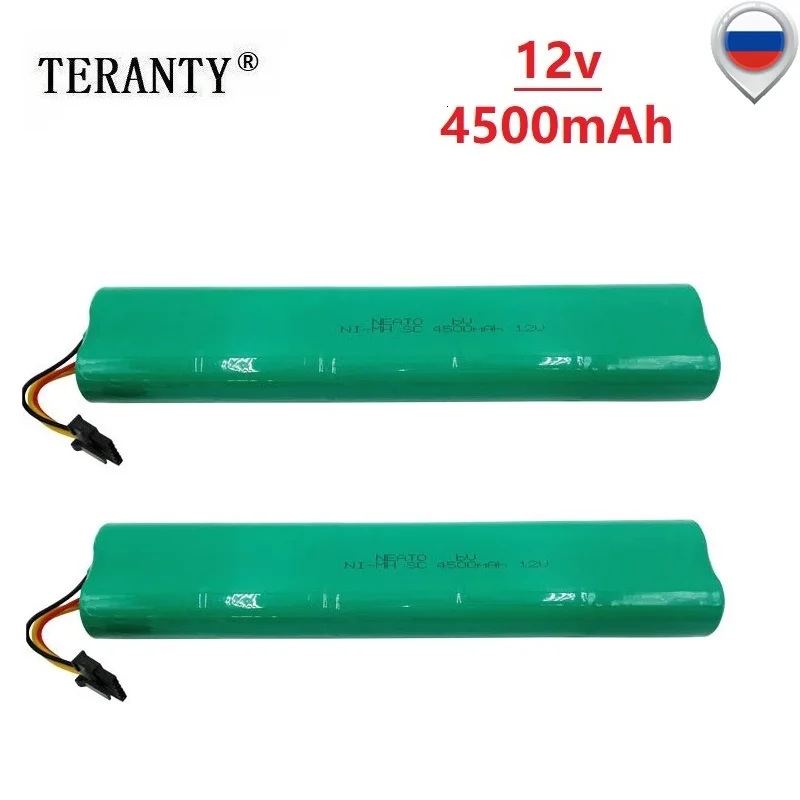 2 шт. подметально уборочная машина 12V 4500 мА/ч Батарея для Neato Botvac 70E 75 80 85 D75 D8 D85
