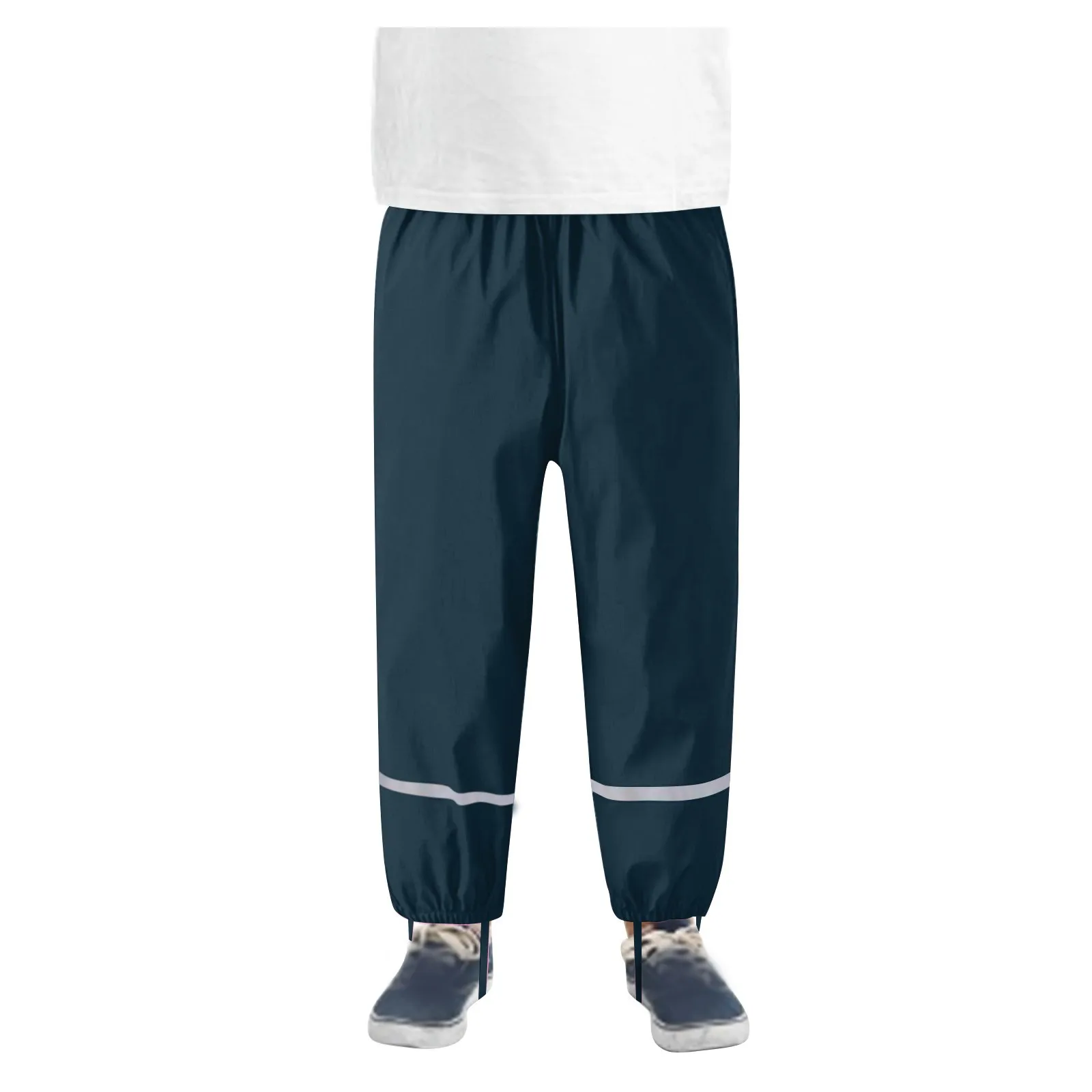 

Children's Waterproof Rain Pants Thin Windproof And Breathable Outdoor Rain Pants Trousres Elastic Waistband Outdoor Rain Pants