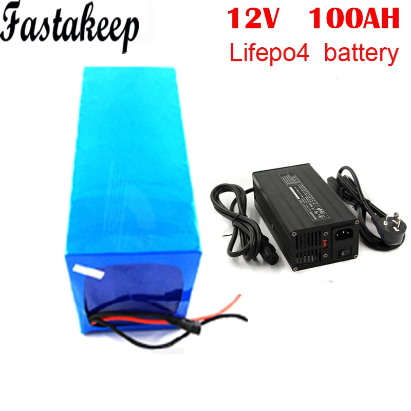 Глубокий цикл питания Lifepo4 12V 100ah литий-ионный аккумулятор для RV/солнечной системы