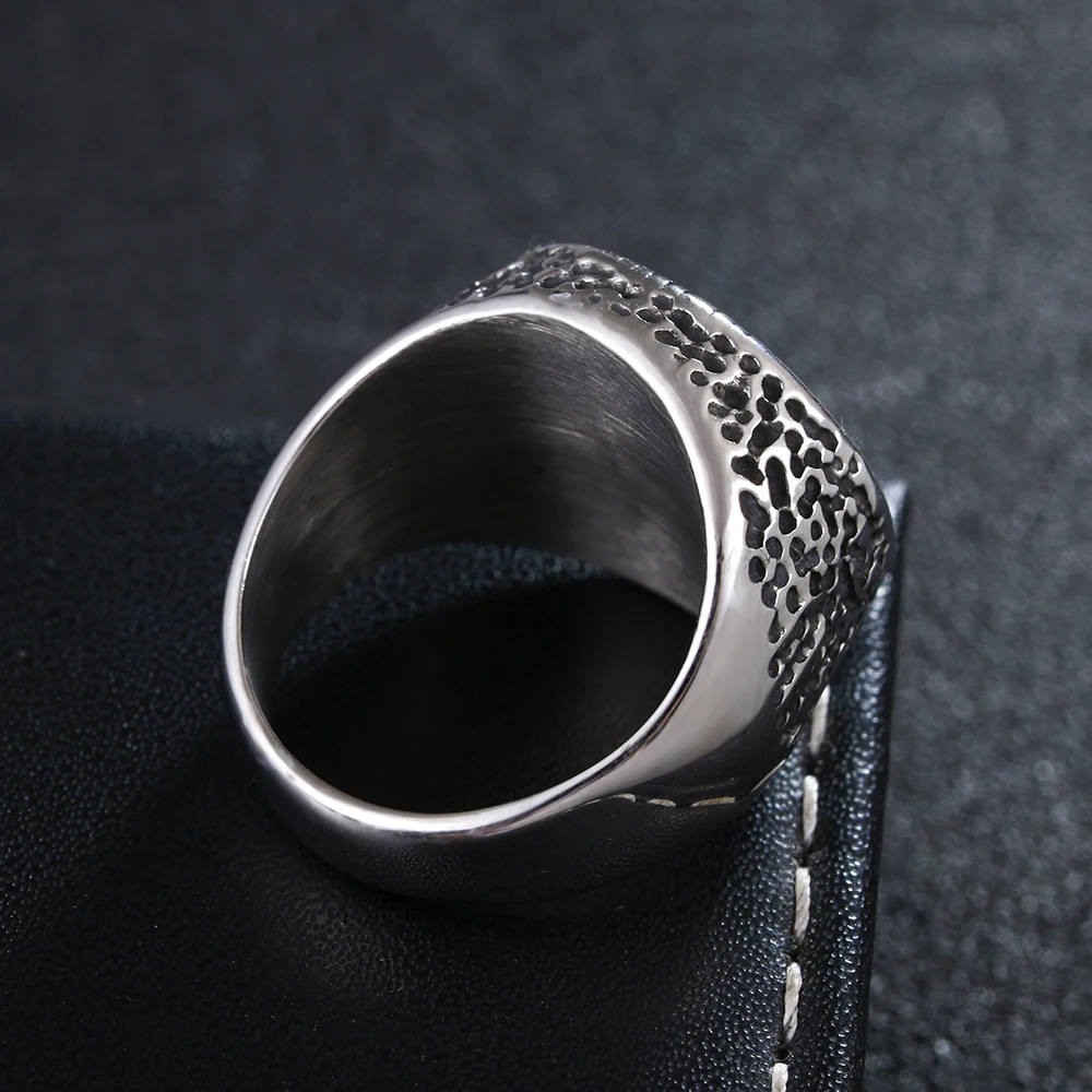 Кольцо сатана глаз ювелирные изделия из нержавеющей стали 316L|Кольца для