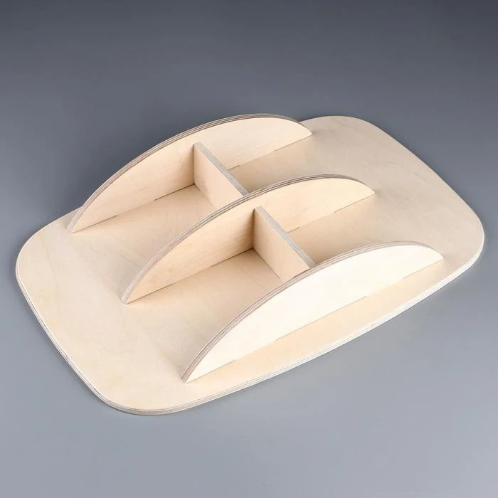 Доска балансировочная балансборд малая 50×33 см 5139480 | Спорт и развлечения