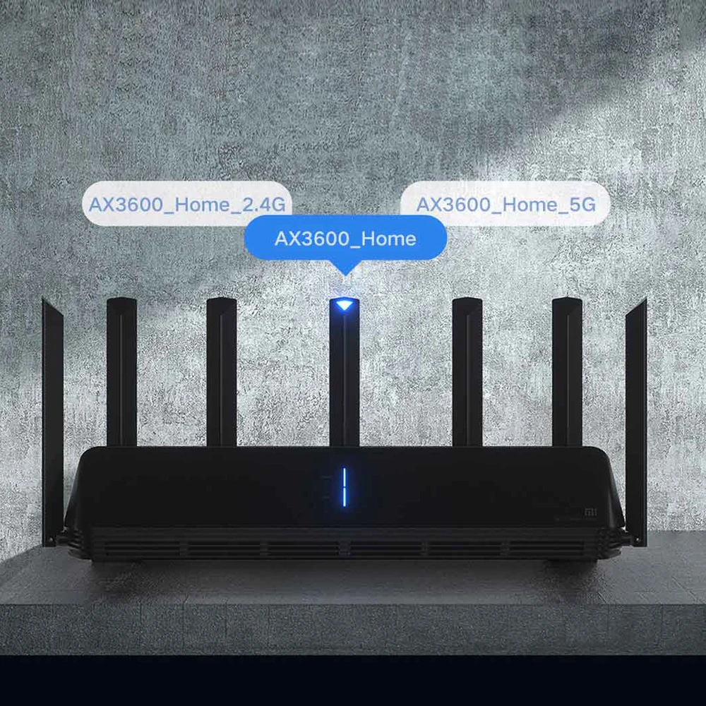 Маршрутизатор Xiaomi AX3600 AIoT Wifi 6 двухдиапазонный 2976Mbs гигабитная скорость