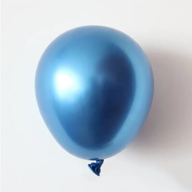 Латексные шары 50 шт./упаковка 5 дюймов золотого серебряного цветов цвета металлик