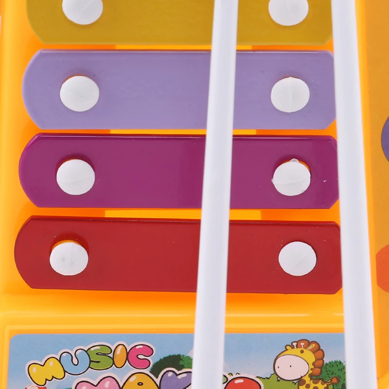 

New Giraffe Shape Kid Baby 8-Note Xylophone Musical Toys Xylophone Wisdom Percussion Music Instrument Toys For Children