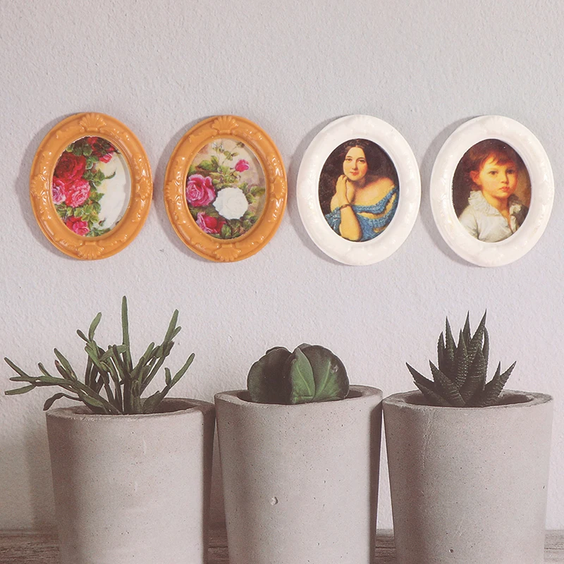 

1:12 Dollhouse Miniature Mini Photo Frame Model Furniture Decorative Accessories