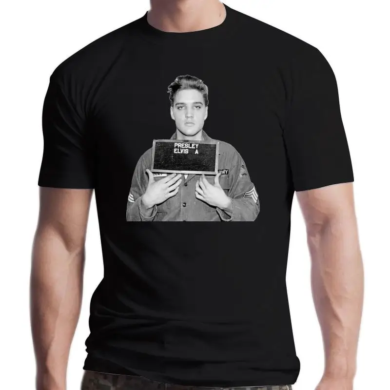 

Футболка унисекс Elvis Presly Mugshot, в стиле ретро, винтажная, хипстерская, 1899, лучшие рождественские подарки