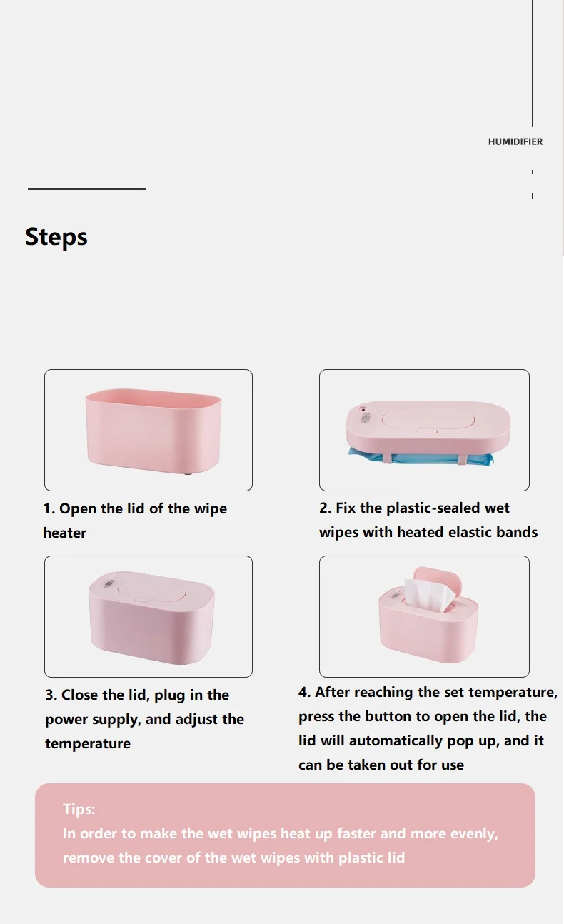 Детские влажные салфетки с USB портом 5 В|Диспенсеры для влажных полотенец| |