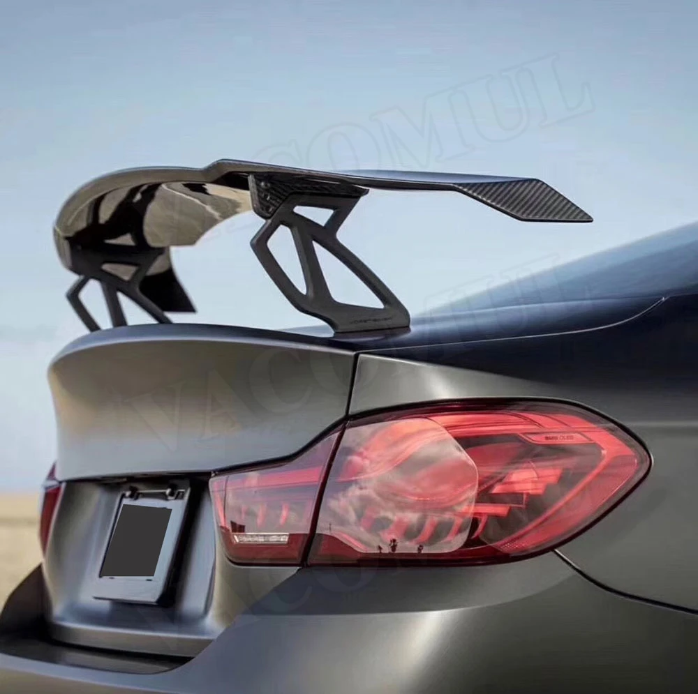 Автомобильный задний спойлер из углеродного волокна крылья багажника для BMW M2 E92
