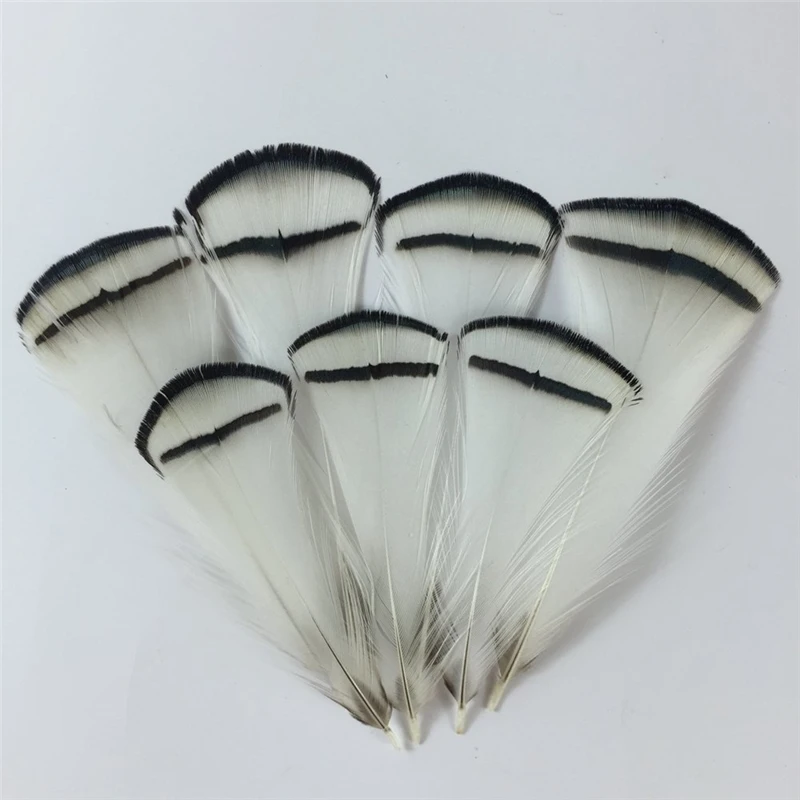Горячие 50 шт натуральные высококачественные синие перья фазана 6 8 см DIY