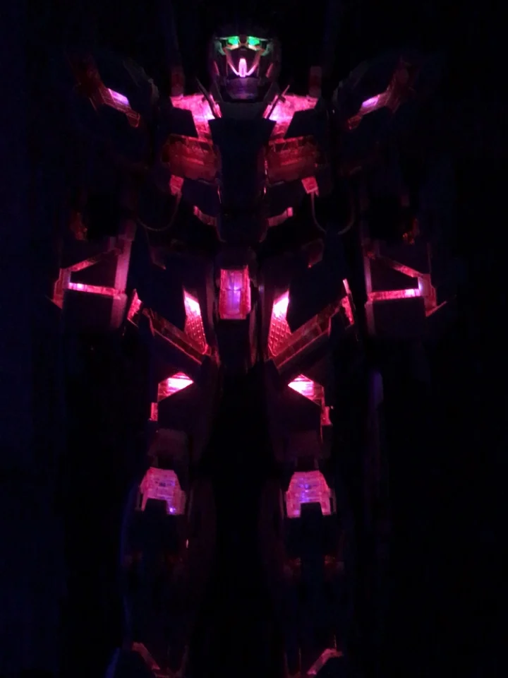 

New Daban Gundam 1/60 Scale LED Unit for PG RX-0 Unicorn Gundam Unicorn fighter 03 Phenex Mobile Suit kids toys