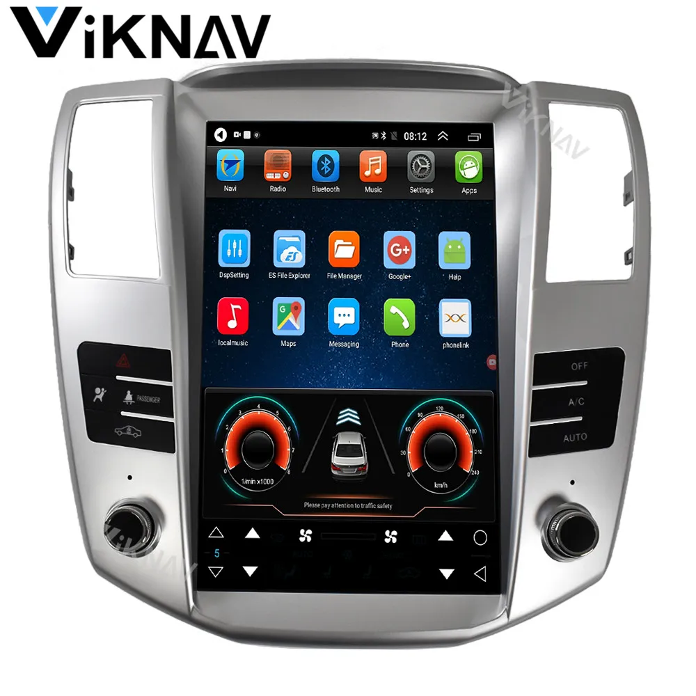 Автомобильное радио GPS-навигатор для-Lexus RX RX300 RX330 RX350 RX400H 2004 2005 2006 2007 2DIN android