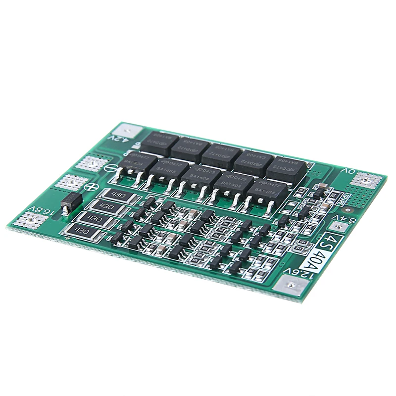 Плата защиты BMS литий ионных аккумуляторов 18650 с балансиром для электрической