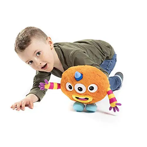 

Momonsters Momonsters-AR32000 Huhu-Musical plush, orange (Bandai TO32000)