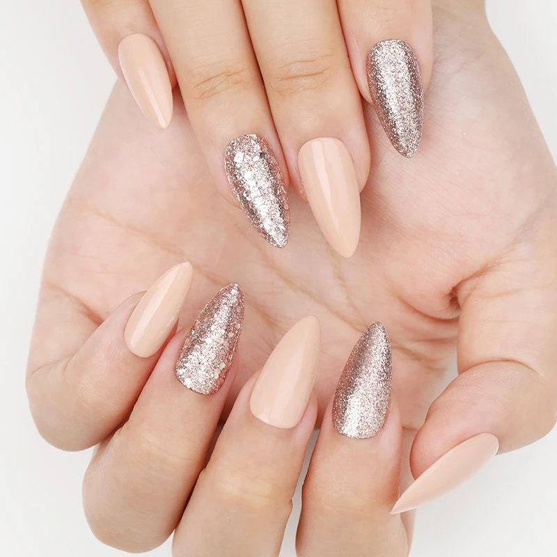 Лак для ногтей BORN PRETTY розовый искусственный 6 мл блестящий удаляемый