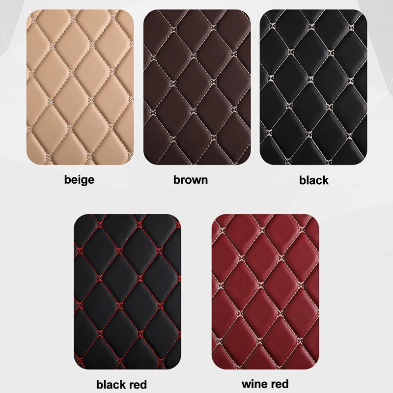 

FUZHKAQI Car Trunk Mat Cargo Liner for Toyota Highlander 7 seats 2014 -2019 waterproof durable boot carpets cargo