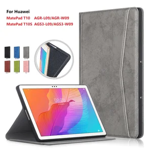 For Huawei MatePad T10s Case Protective Coque T10 T 10s AGS3-L09
AGS3-W09 10.1 T10 AGR-L09 AGR W09 9.7 Stand Leather TPU Cover