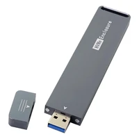 nvme m key m 2 ngff ssd external pcba conveter adapter rtl9210 chipset with case to usb 3 0