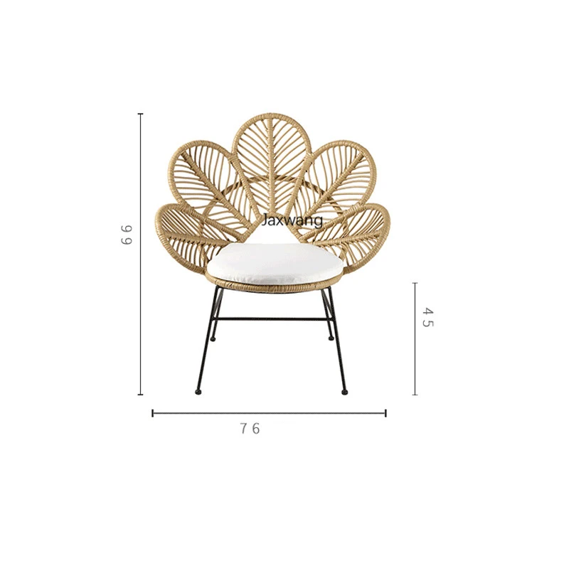 Стулья для гостиной в скандинавском стиле стул с цветами Ins отдыха креативное
