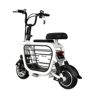 11 inch electric scooter for girl 2 wheeled electric bicycles 400w 48v 30kmh new style mini e scooter electric with pet basket