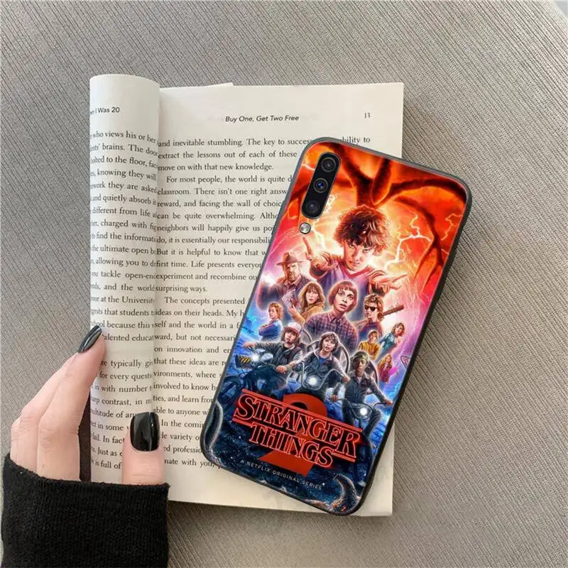 

Stranger Things tv showluxury shell Phone Case For Samsung galaxy S 9 10 20 A 10 21 30 31 40 50 51 71 s note 20 j 4 2018 plus