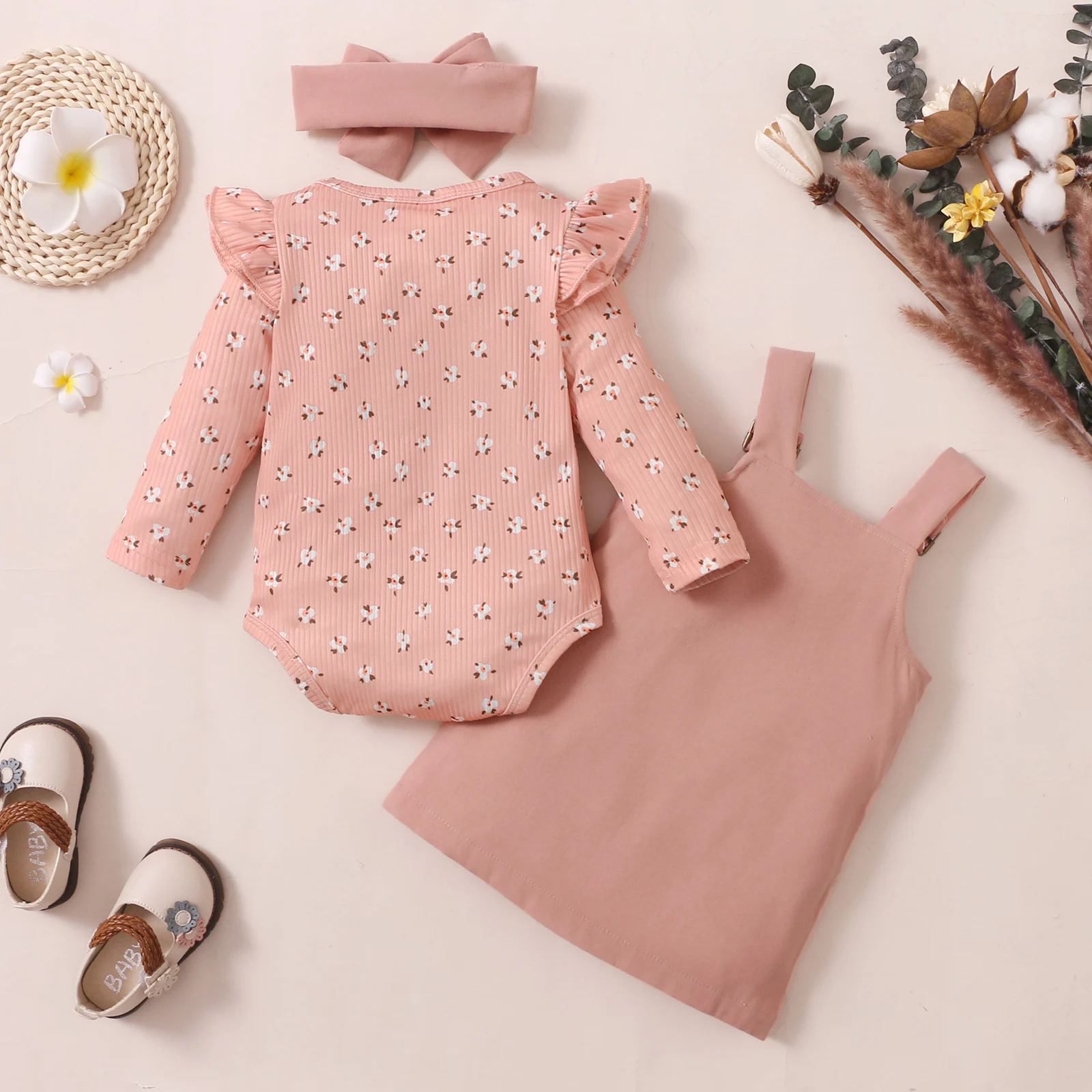 Женский вельветовый комплект одежды Ma &amp Baby Одежда для новорожденных 0-18 месяцев