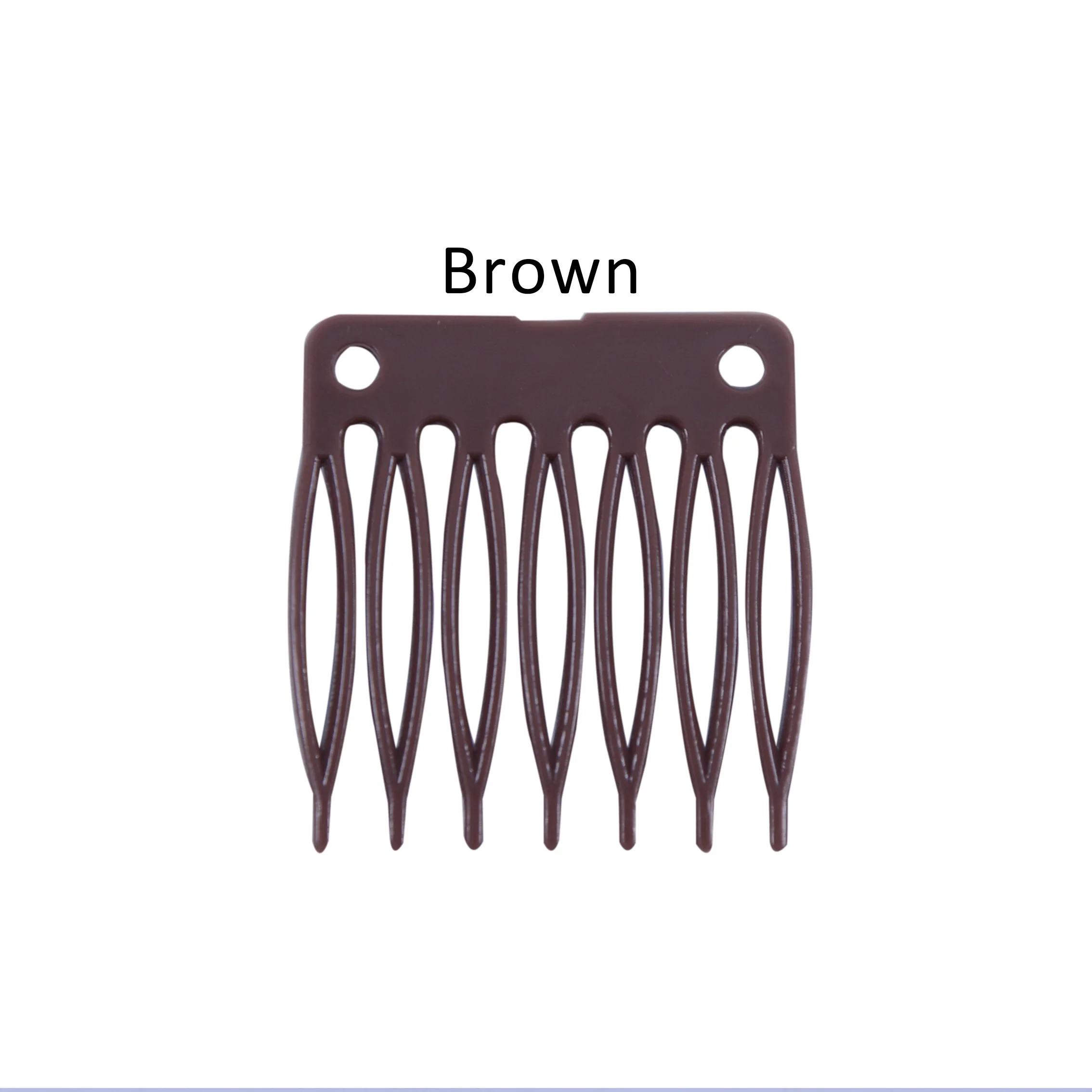 50 шт./лот аксессуары для париков пластиковые гребни и зажимы парика изготовления