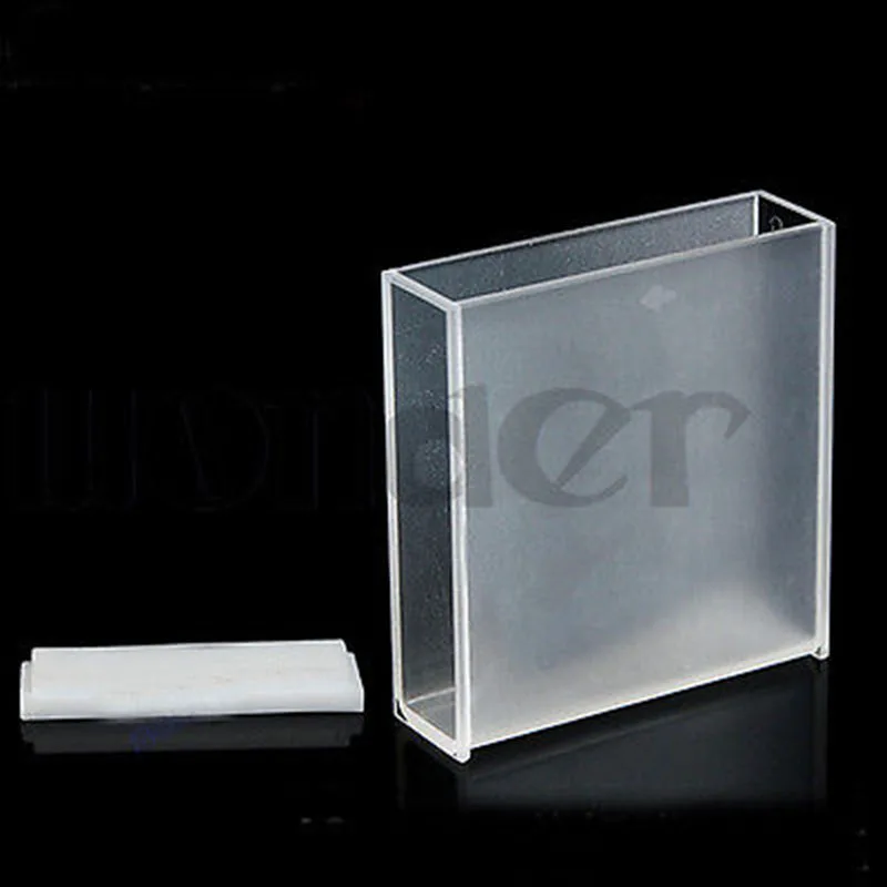 40 мм JGS1 кварцевая кювета Cell с крышкой PTFE для Uv спектрофотометров|cell|cell quartz |