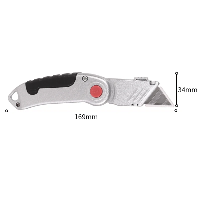 

Deli Art Knife Art Supplies Utility Knife Paper Cutter Hand Tool Wallpaper Knife SK5 Alloy Blade Cut Knives Couteau Messer