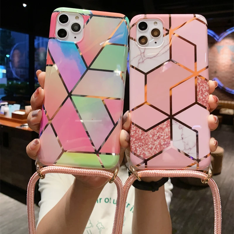 Золотой слиток под мраморную текстуру камера защитный чехол для телефона iPhone 12 11