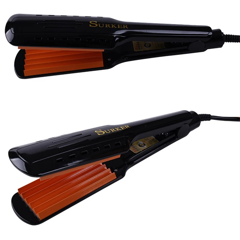 Профессиональные щипцы для завивки волос Surker Sk 9201 Керамические Гофрированные