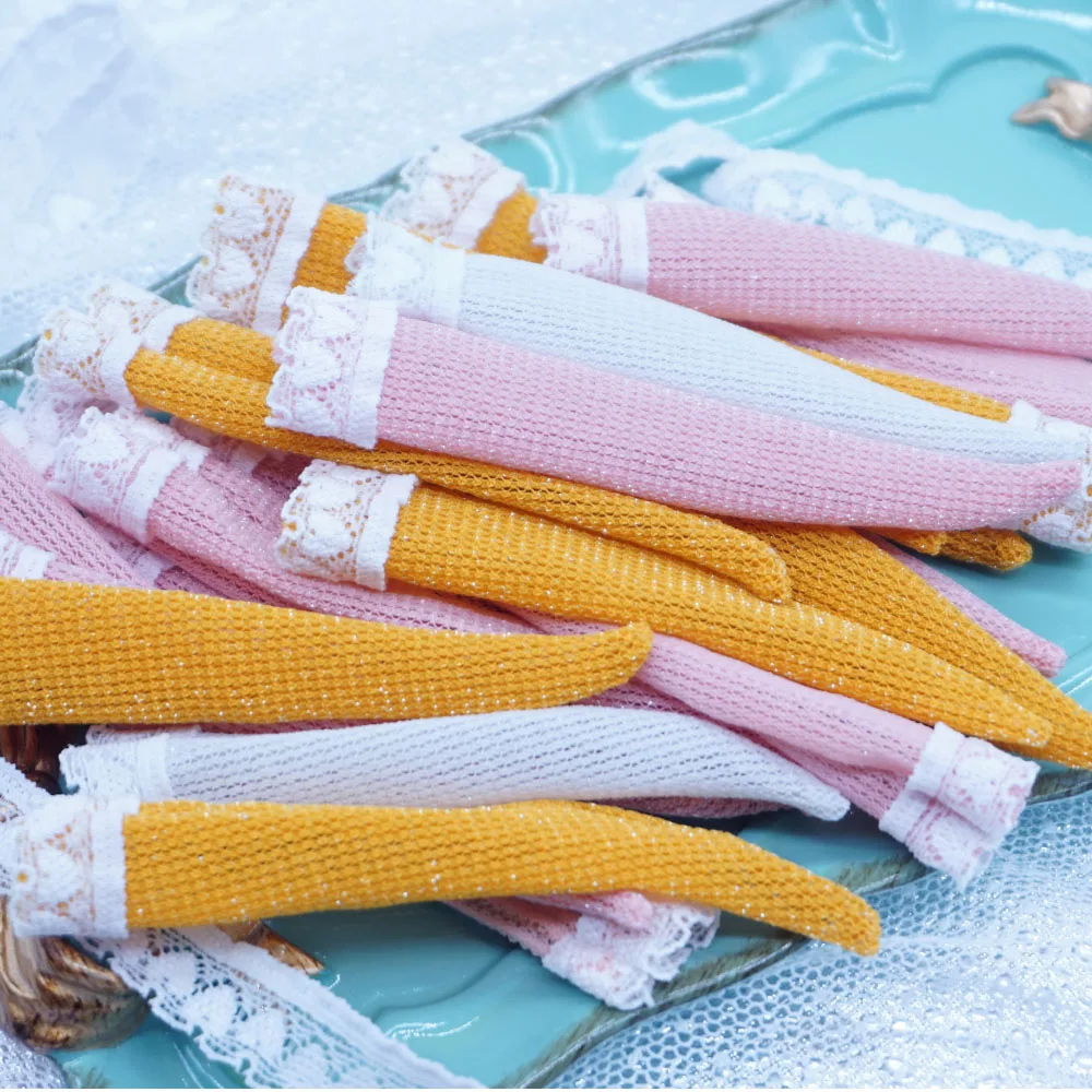 3 пары носков для кукол длинные носки ручной работы 1/6 BJD Blyth Azone аксессуары