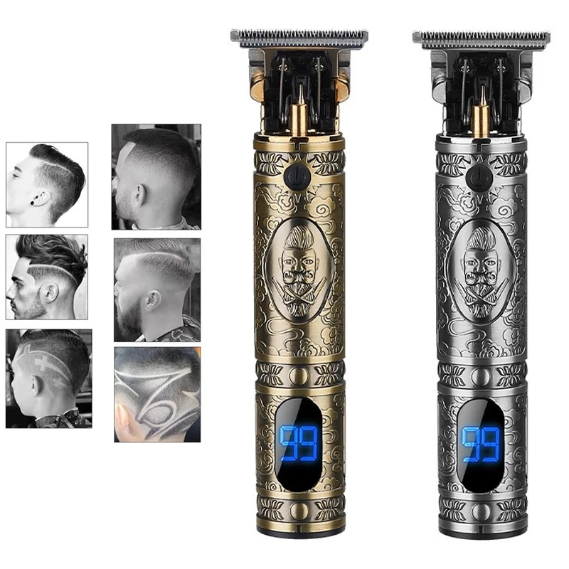 Профессиональные машинки для стрижки волос триммер мужчин с регулируемыми