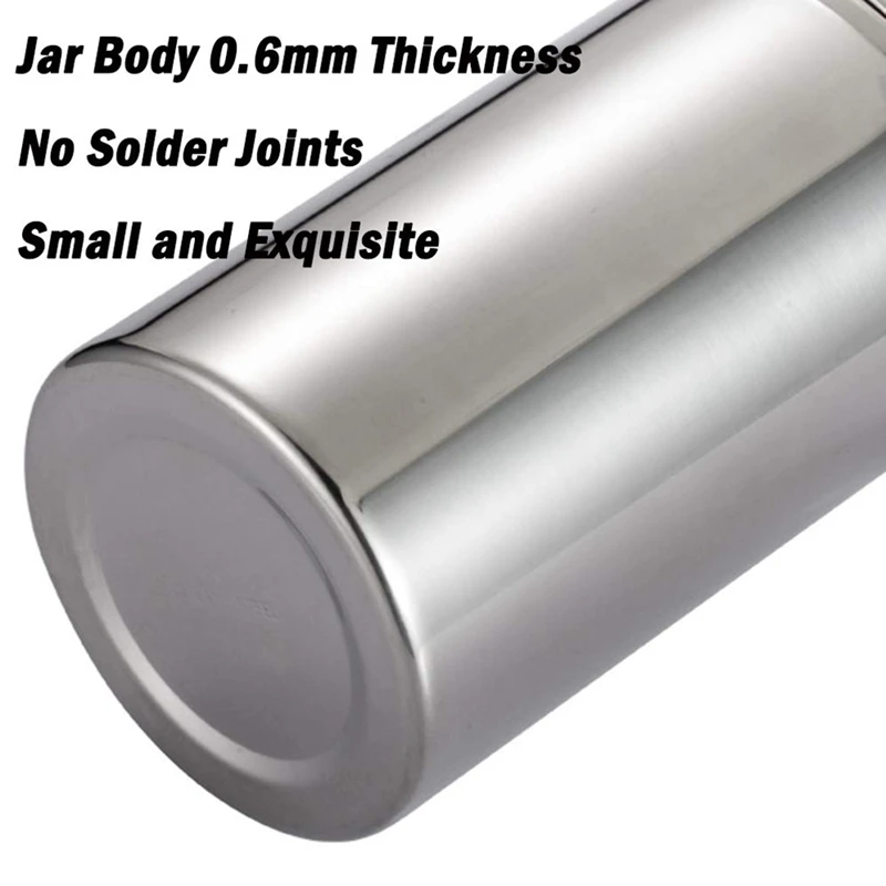 Бак для хранения из нержавеющей стали герметичные банки кофейных зерен и чая с