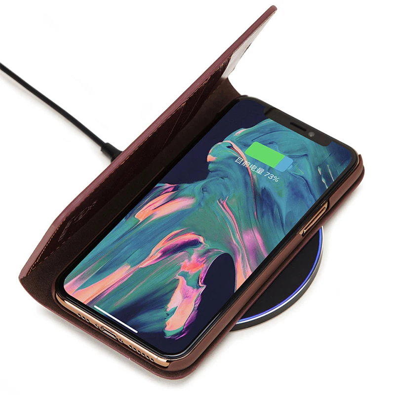 Кошелек для фоторамки чехол iPhone 11 Pro X XR XS Max Стенд Флип кожаный Phone Funda Чехол из