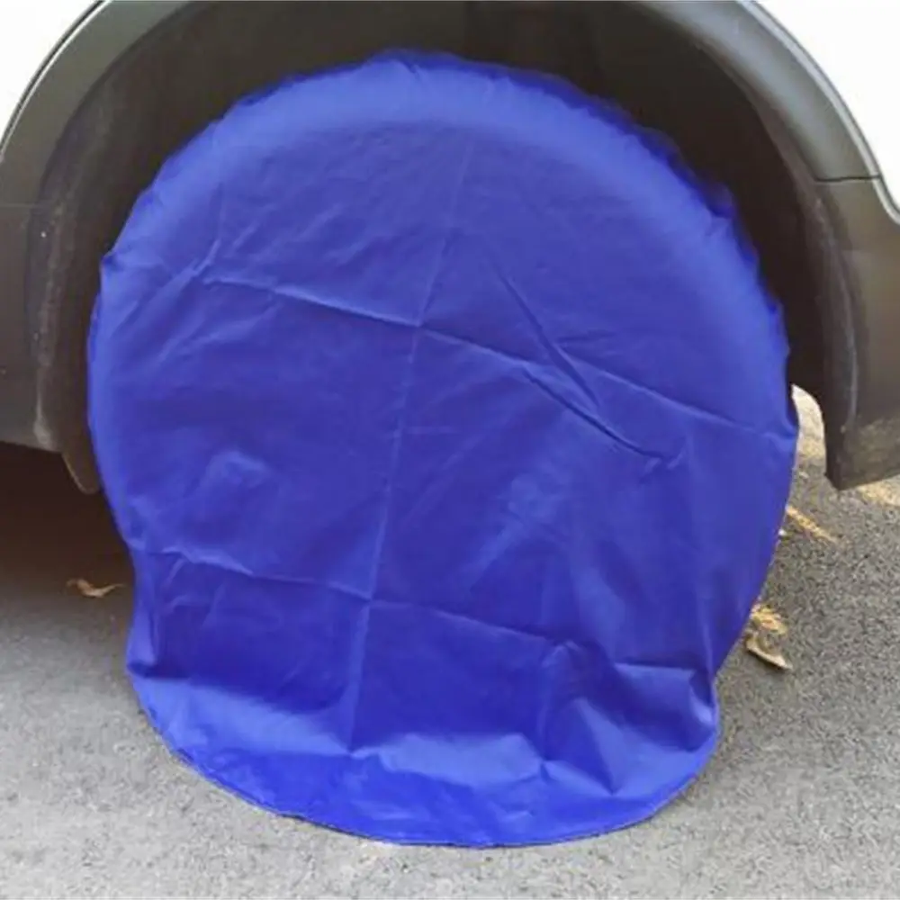 

4PCS 3 Colors Car Tire Covers Wheel Protective Covers Wheel Cap Waterproof Dustproof Tire Cover Fit For Truck Trailer