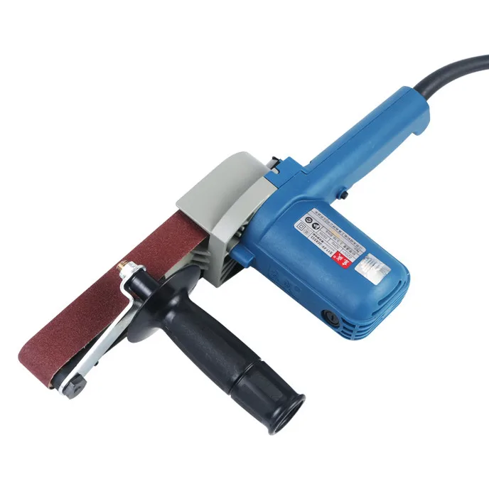 Belt sander sanding belt machine small portable polishing machine grinding machine 30*533/9*533
