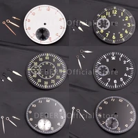 watch parts sterile dial watch needle hands various styles of dials hands fit hand winding 360064976498 movement and case