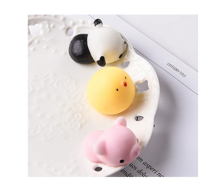 Милые мягкие игрушки Mochi Cat Squeeze Healing Fun Kids Kawaii, игрушка для снятия стресса, Декор, животные, игрушки Noverty, стоп-стресс